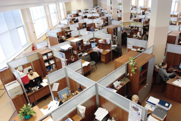 pixabay – office maze A maze of office cubicles