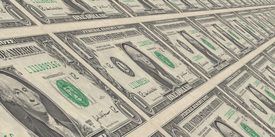 U.S. Dollars as far as the eye can see